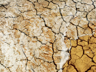 Water and dry soil