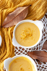 ..Pumpkin soup cream. Delicius Pumpkin Cream. Raosted Pumpkin. Top view