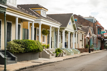 Architecture of the French Quarter in New Orleans