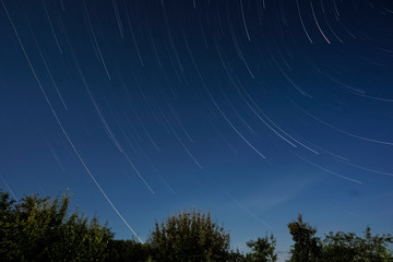 star trails