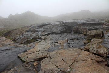 landscape in the mountains