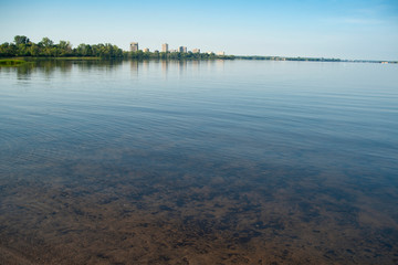 Fresh water of the Ottawa river