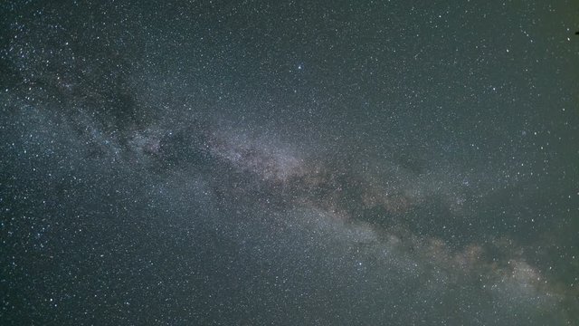 Astro Timelapse of Milky Way Perseids Meteor Shower over Mojave Desert