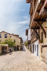 Santillana del Mar, Spain. Square Abad Francisco Navarro