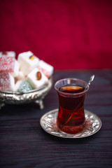 Turkish delight and tea