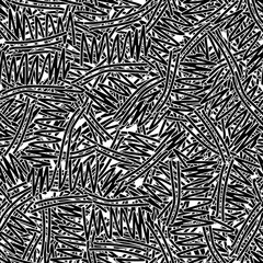 Grunge background black and white seamless vector background