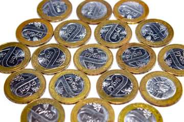Coins The national currency of the Republic of Belarus. Belarusian Rubles.