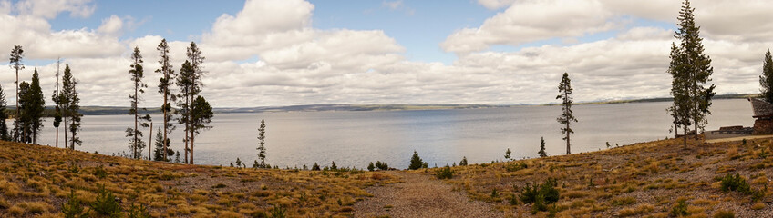 Panorama des Yellowstone Lake