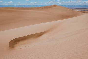 sand dunes