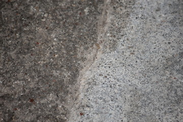 old concret pavement