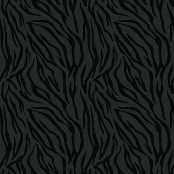 Full seamless tiger and zebra stripes animal skin pattern. Design for tiger colored textile fabric printing. Suitable for fashion use.	