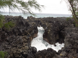 océan roche volcanique