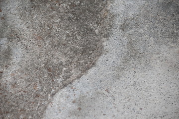 old concret pavement