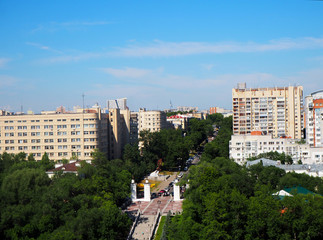 Fototapeta na wymiar View of Khabarovsk