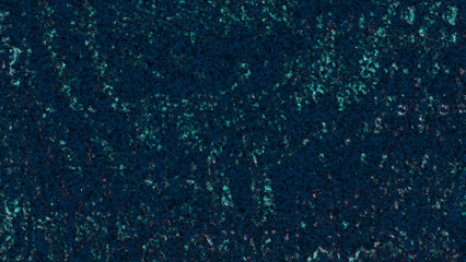 Festival colorful kaleidoscope. Decorative dark backdrop in black and blue tones. Modern art design of seamless pattern for wrapping paper. Cool creative glowing image for layout to new year party.