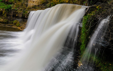 Chagrin Falls, The waterfalls are located in the Village of Chagrin Falls, Ohio