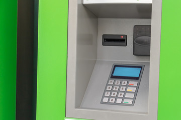 Parking payment terminal, device on a city street for digital pay
