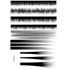 Obraz premium Hairline pattern brushes & Hair art brushes CS2