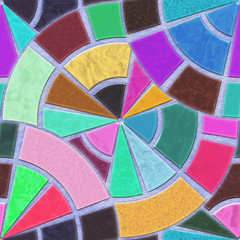 Fototapeta premium Mosaic floor