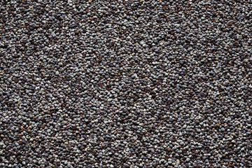 Backmohn Mohn Blaumohn Samen Saat zum Backen und Kochen Hintergrund
