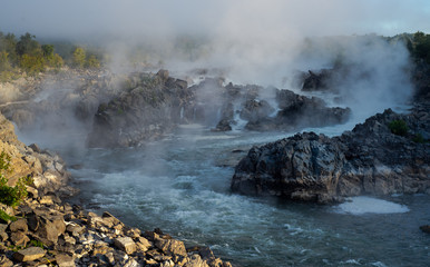 foggy falls