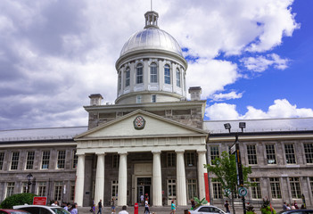 Grand facade of a historic building