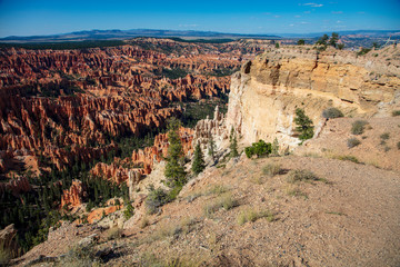 The spectacle of thousands of glowing orange earthen spires concentrated in the valley below the...