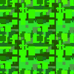abstract seamless background with green squares