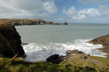 Fototapeta na wymiar Cornwall Coastline