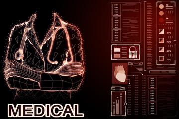 Medicine and science concept