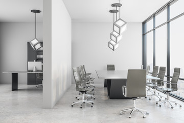 Modern meeting room interior