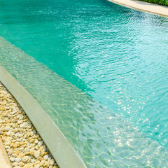 Beautiful luxury swimming pool