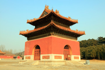 Traditional Chinese architectural landscape