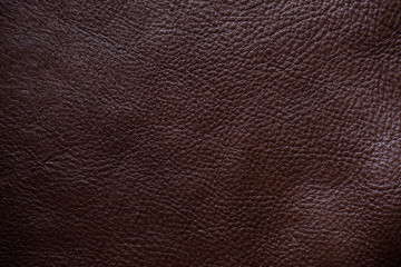 Genuine full grain cow leather texture