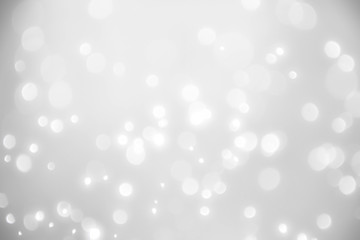 Abstract bokeh lights with soft light background. Blur wall.	