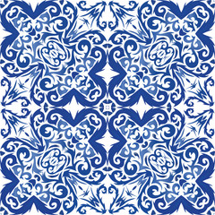 Portuguese vintage azulejo tiles.