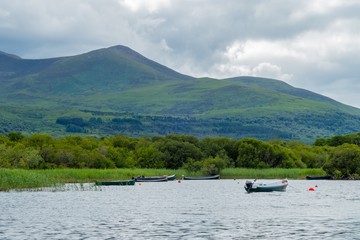 Boats on Lake Killarney