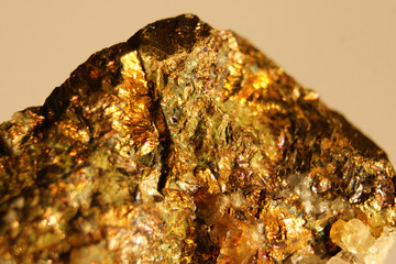 Pyrite, sulfur pyrite, iron pyrite - a mineral, iron disulfide of chemical composition FeS2