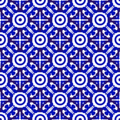 modern blue pattern