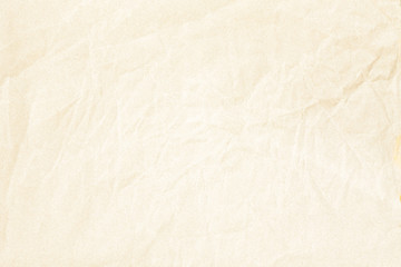 Crumpled brown paper background texture