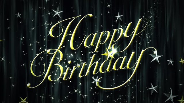 クールなHAPPY BIRTHDAY PARTY ループ