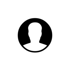 male profile picture symbol