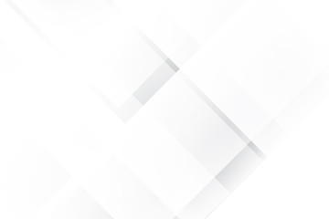 Abstract geometric white and gray color background. Vector, illustration.