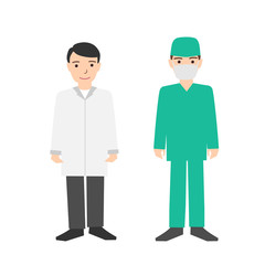 Doctors. Physician and surgeon. Profession.