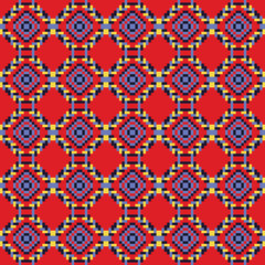 Ethnic Graphic Design Decoration Abstract Pattern Vector Background