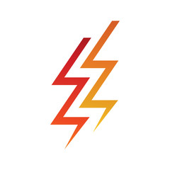Thunder Logo Template, Double Lightning Logo, Letter Z logo