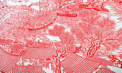 Chinese paper-cut crafts