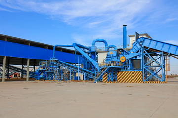 industrial plant in a factory