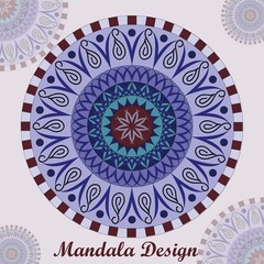 Mandala. Vintage decorative elements. Hand drawn background. Islam, Arabic, Indian, 