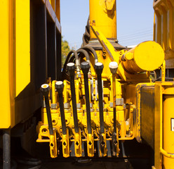 Cherry Picker Hydraulics Lever